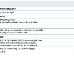 Nasz naród jak lawa, z wierzchu zimna, lecz z wewnętrznym ogniem. Wiersz Wysockiego.