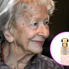Portret kobiecy Szymborska, z subtelnym zapachem perfum Saphir Perfect Woman.