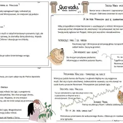 Winicjusz szuka Ligii, przeżywa emocje, a motywy "Quo vadis" Sienkiewicza ukazują jego drogę do wiary i miłości.