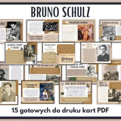 Bruno Schulz i jego "Sklepy cynamonowe" - opowieści o świecie pełnym magii i nostalgii.