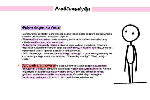 U nas w Auschwitzu streszczenie: obóz zmienia ludzi, odrzucają moralność, by przetrwać. Człowiek zlagrowany to egoista.