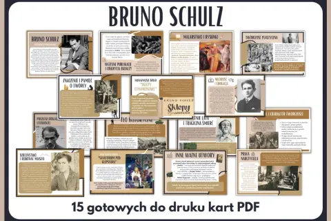 Bruno Schulz i jego "Sklepy cynamonowe" - opowieści o świecie pełnym magii i nostalgii.