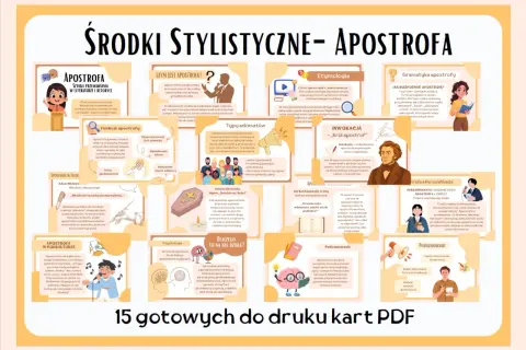 Profetyzm co to? Apostrofa to bezpośredni, uroczysty zwrot do osoby, bóstwa, przedmiotu lub idei. Pomaga wyrazić emocje i ożywić tekst.