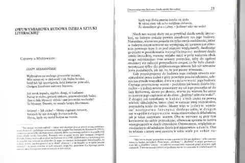Stepy Akermańskie Mickiewicza – streszczenie wiersza. Analiza dwuwymiarowej budowy dzieła literackiego.