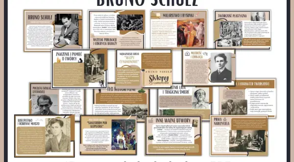 Bruno Schulz i jego "Sklepy cynamonowe" - opowieści o świecie pełnym magii i nostalgii.